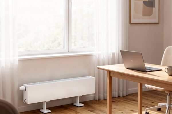 Compact-6 dubbel plateau 200 raamradiator