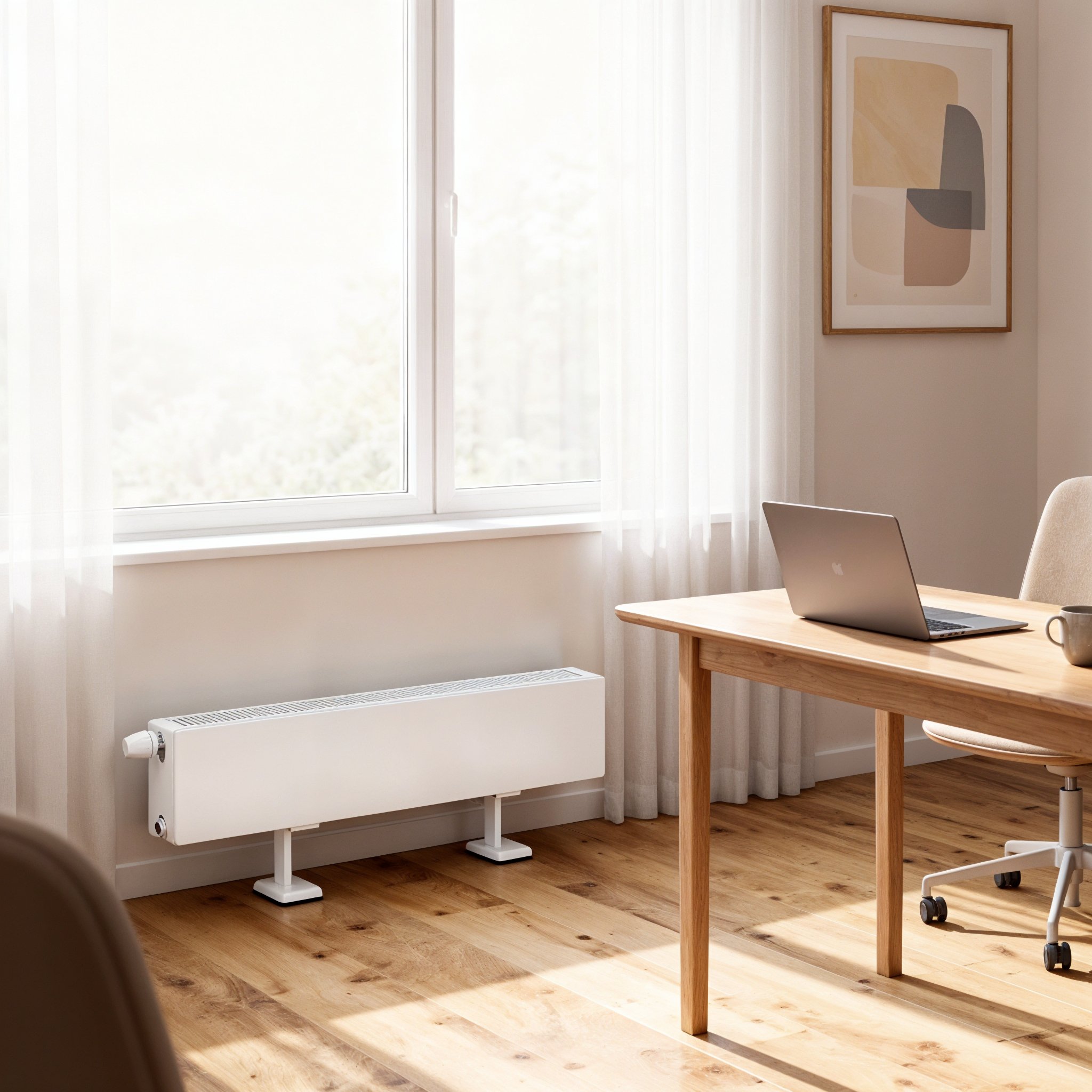 Compact-6 dubbel plateau 200 raamradiator