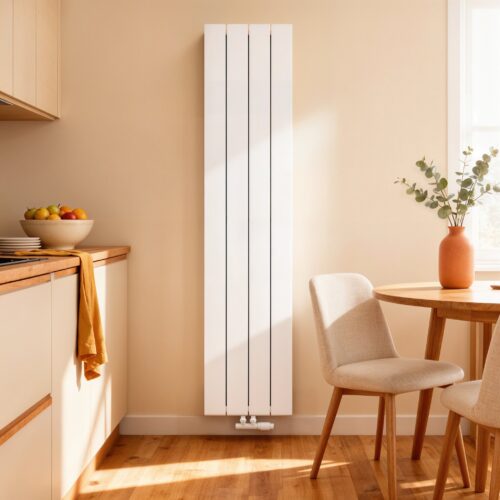 Thermrad_AluSoft radiator in keuken